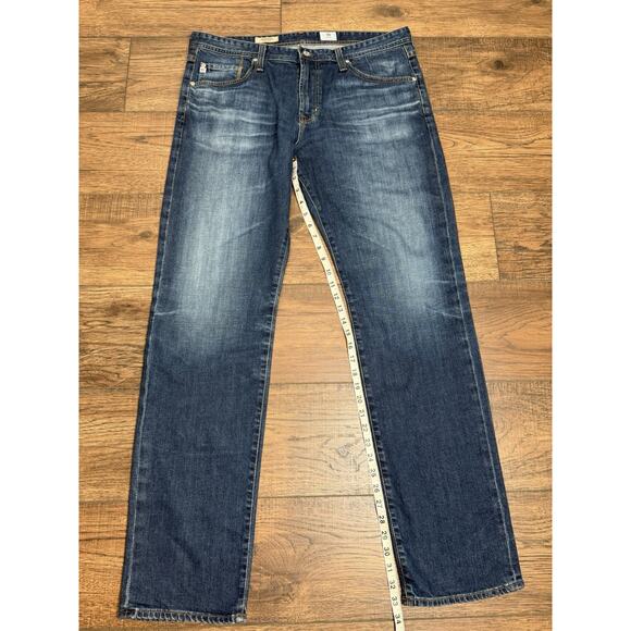 AG Adriano Goldschmied Men's The Graduate Tailored Leg Blue Jeans Sz 36x33 - Picture 9 of 9